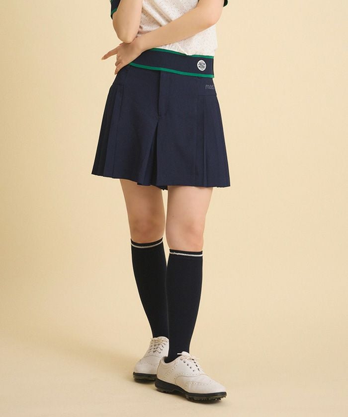 サイドプリーツキュロットパンツ | meet tree golf