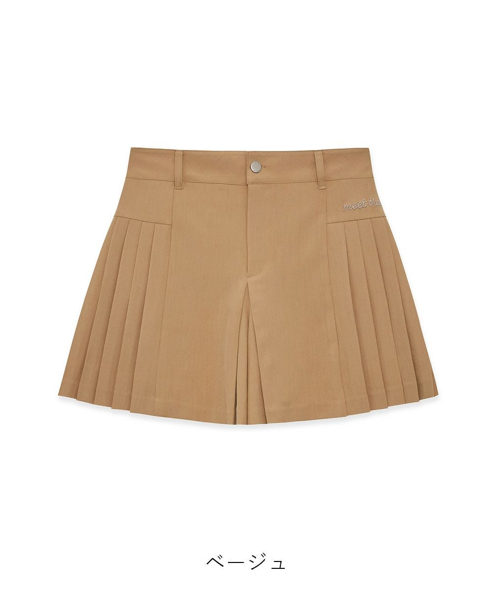 セール70％OFF】サイドプリーツキュロットパンツ | meet tree golf